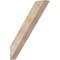 Ekena Millwork 5 1/2"W x 30"D x 38"H Traditional Smooth Knee Brace, Douglas Fir BRC06X30X38TRA00SDF - alternate 1